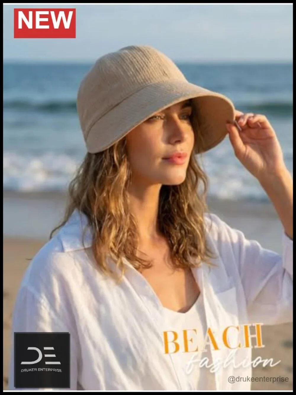 Wide Brim Sun Hat UPF 50+ Ponytail Foldable Packable Baseball Cap Hiking Beach